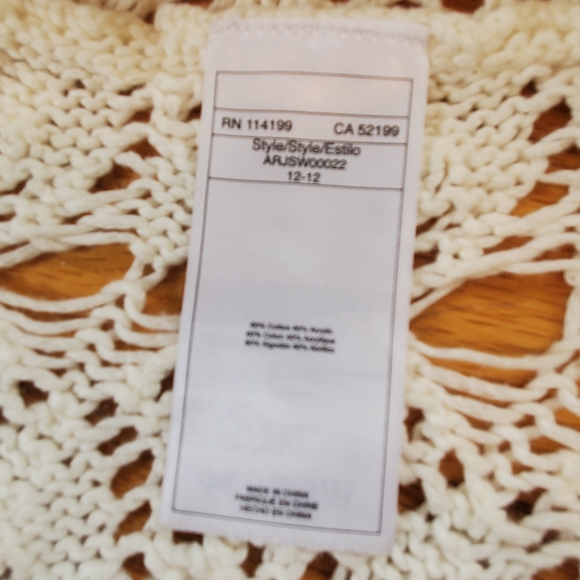 Roxy Open Knit Beach Cardigan - Picture 13 of 14